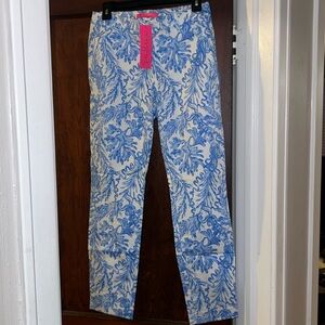 NWT Lilly Pulitzer size 6 high rise skinny pants